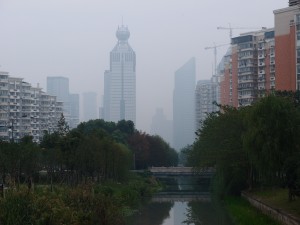 Old and new (and smog) 